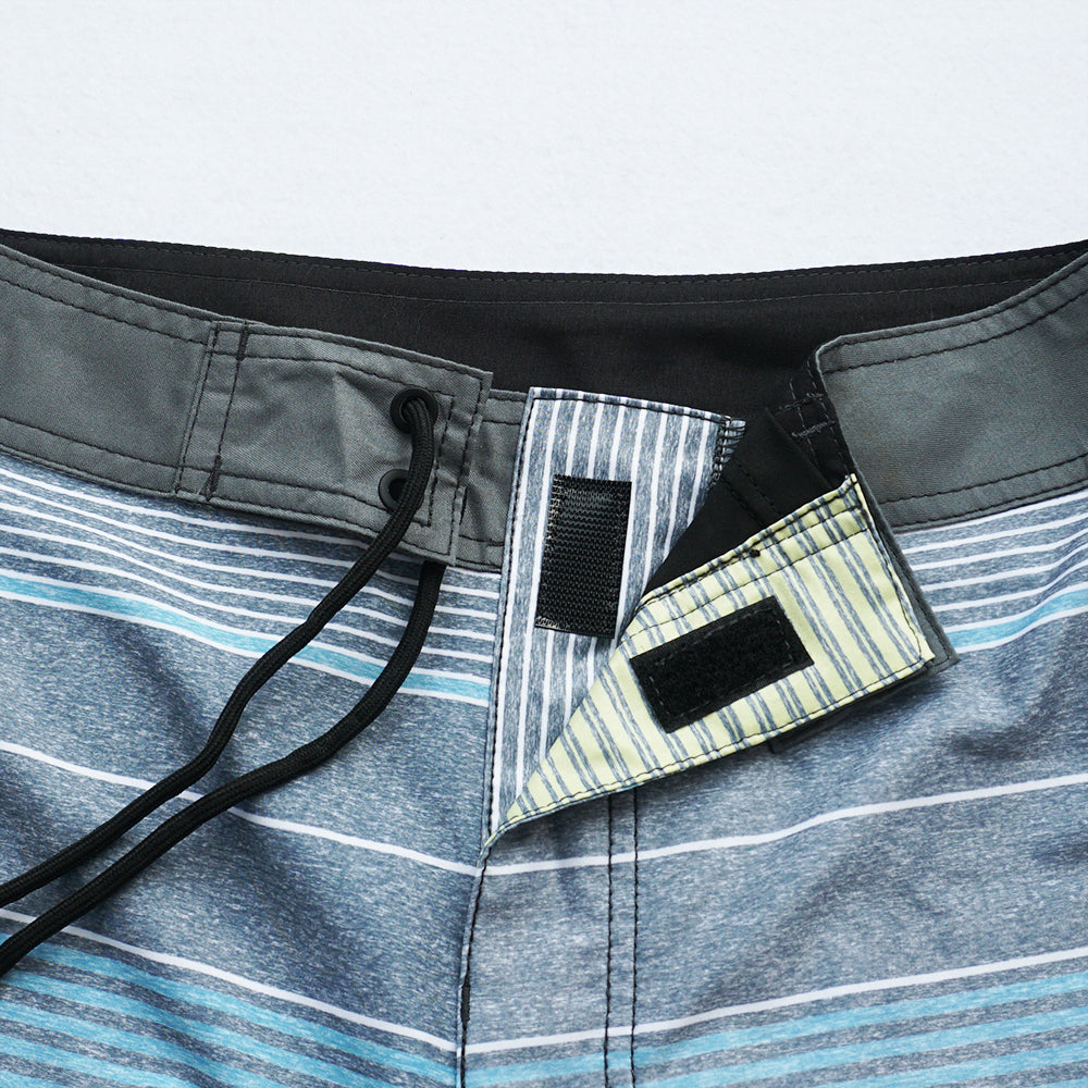 Men's Beach Shorts - In Stock | 4-Way Stretch Fabric, Digital Printing | Quick-Drying, Breathable, Water-Resistant & Sun-Protective | Cool Touch & Drape | Comfort-Focused