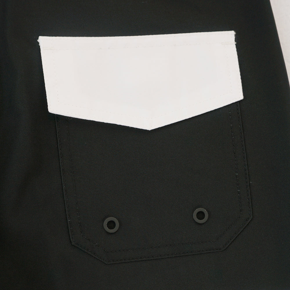 Men's Summer Beach Shorts - In Stock | 4-Way Stretch, Solid & Minimalist | Quick-Drying, Water-Resistant, Sun-Protective & Breathable | Customizable Logo | Athletic Style