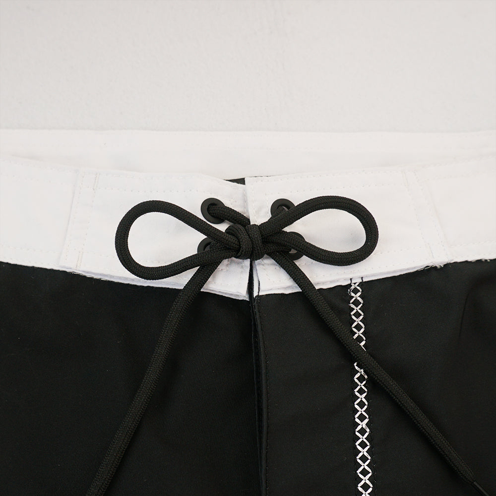 Men's Summer Beach Shorts - In Stock | 4-Way Stretch, Solid & Minimalist | Quick-Drying, Water-Resistant, Sun-Protective & Breathable | Customizable Logo | Athletic Style