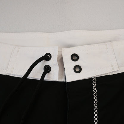 Men's Summer Beach Shorts - In Stock | 4-Way Stretch, Solid & Minimalist | Quick-Drying, Water-Resistant, Sun-Protective & Breathable | Customizable Logo | Athletic Style