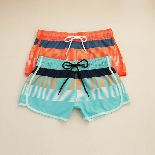 Women's Beach Shorts - In Stock | Minimalist & Sexy | Quick-Drying, Breathable, 4-Way Stretch Fabric | Elastic Waist with Drawstring | Slimming & Versatile