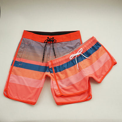 Women's Beach Shorts - In Stock | Minimalist & Sexy | Quick-Drying, Breathable, 4-Way Stretch Fabric | Elastic Waist with Drawstring | Slimming & Versatile