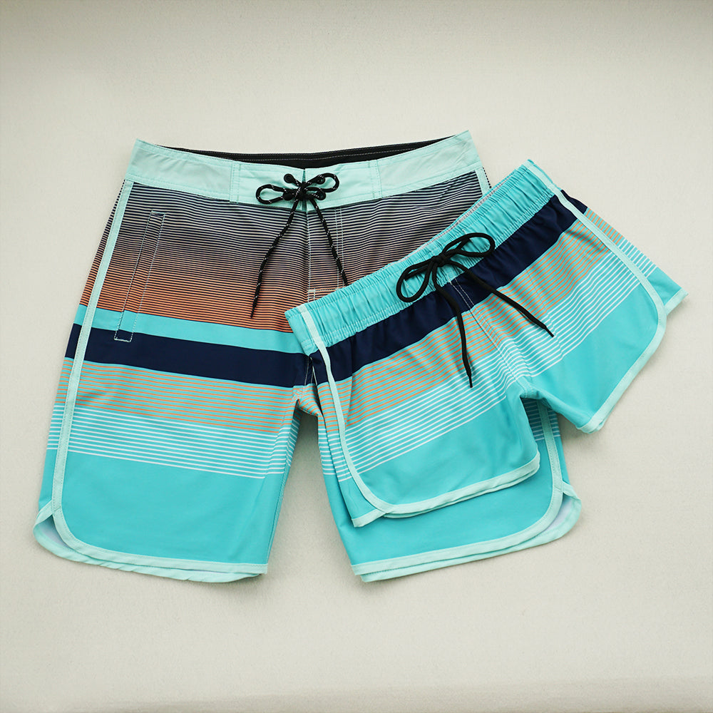 Women's Beach Shorts - In Stock | Minimalist & Sexy | Quick-Drying, Breathable, 4-Way Stretch Fabric | Elastic Waist with Drawstring | Slimming & Versatile