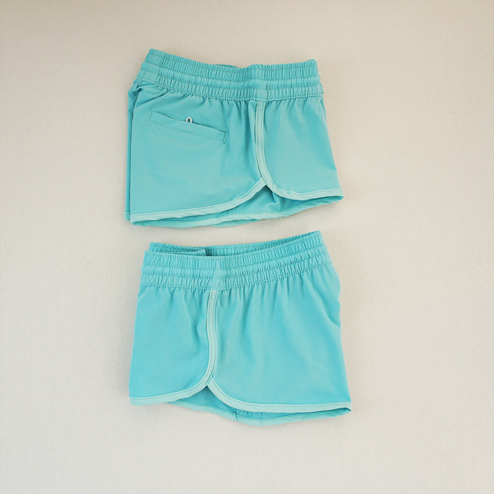 Women's Beach Shorts - In Stock | Minimalist & Sexy | Quick-Drying, Breathable, 4-Way Stretch Fabric | Elastic Waist with Drawstring | Slimming & Versatile