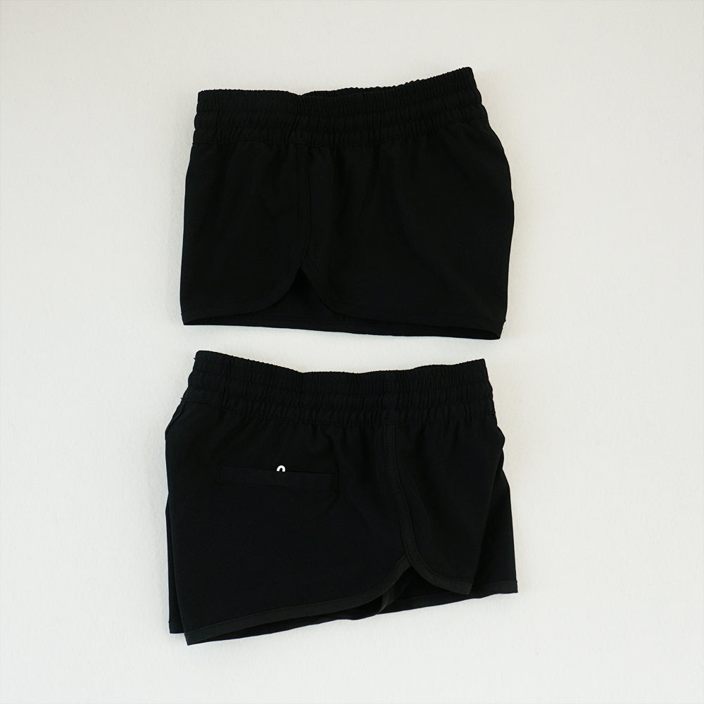 Women's Beach Shorts - In Stock | Minimalist & Sexy | Quick-Drying, Breathable, 4-Way Stretch Fabric | Elastic Waist with Drawstring | Slimming & Versatile