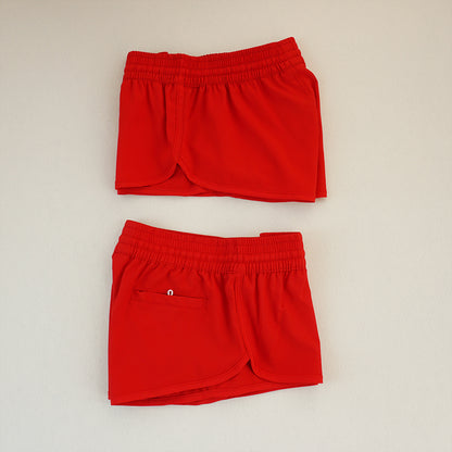 Women's Beach Shorts - In Stock | Minimalist & Sexy | Quick-Drying, Breathable, 4-Way Stretch Fabric | Elastic Waist with Drawstring | Slimming & Versatile