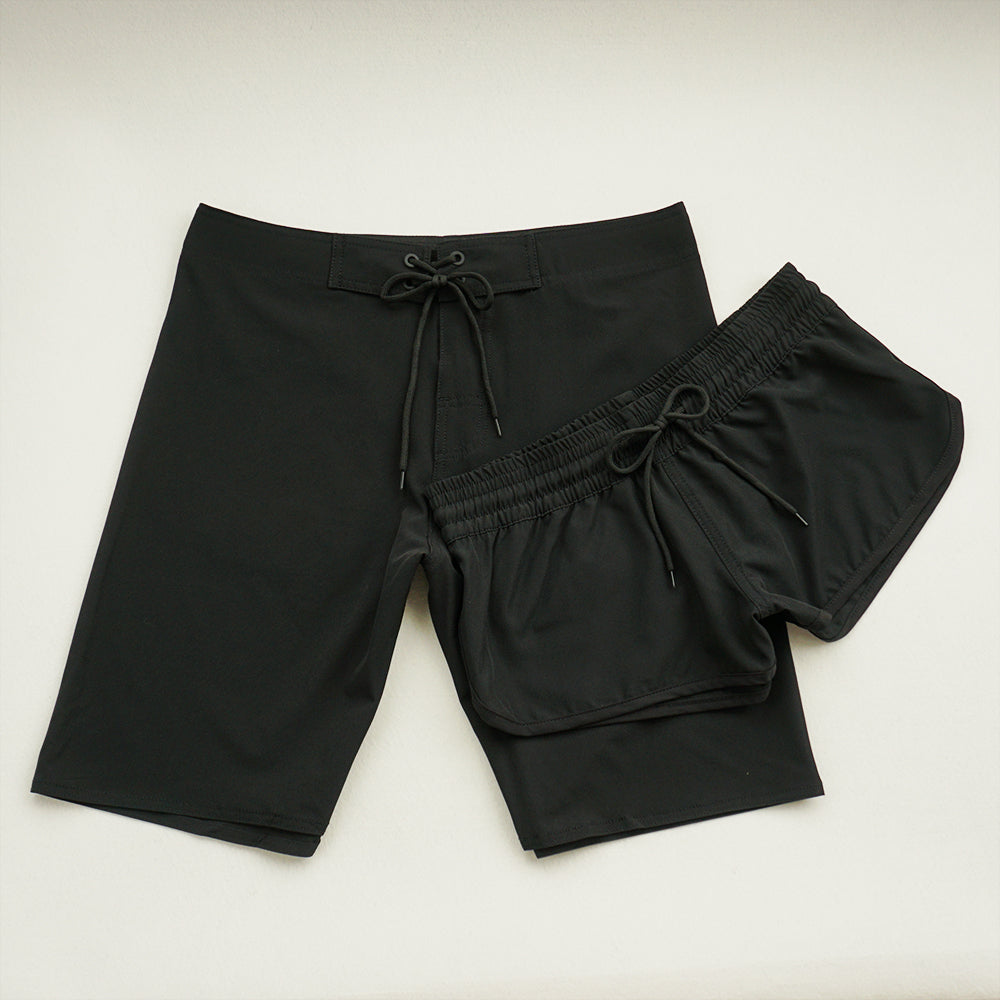Women's Beach Shorts - In Stock | Minimalist & Sexy | Quick-Drying, Breathable, 4-Way Stretch Fabric | Elastic Waist with Drawstring | Slimming & Versatile
