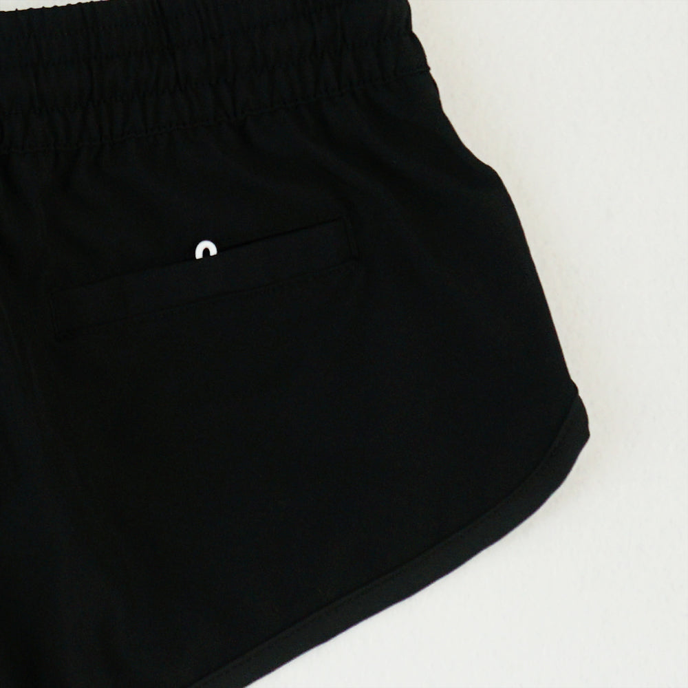Women's Beach Shorts - In Stock | Minimalist & Sexy | Quick-Drying, Breathable, 4-Way Stretch Fabric | Elastic Waist with Drawstring | Slimming & Versatile