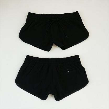 Women's Beach Shorts - In Stock | Minimalist & Sexy | Quick-Drying, Breathable, 4-Way Stretch Fabric | Elastic Waist with Drawstring | Slimming & Versatile