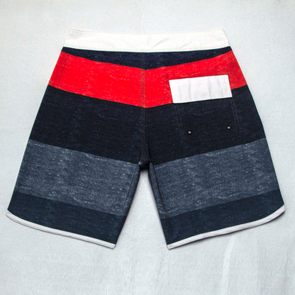 Men's Summer Beach Shorts - In Stock | 4-Way Stretch, Solid & Minimalist | Quick-Drying, Water-Resistant, Sun-Protective & Breathable | Customizable Logo | Athletic Style