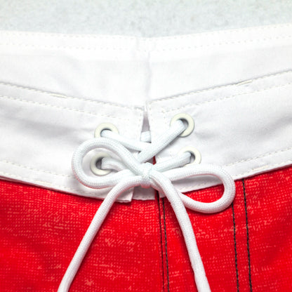 Men's Summer Beach Shorts - In Stock | 4-Way Stretch, Solid & Minimalist | Quick-Drying, Water-Resistant, Sun-Protective & Breathable | Customizable Logo | Athletic Style