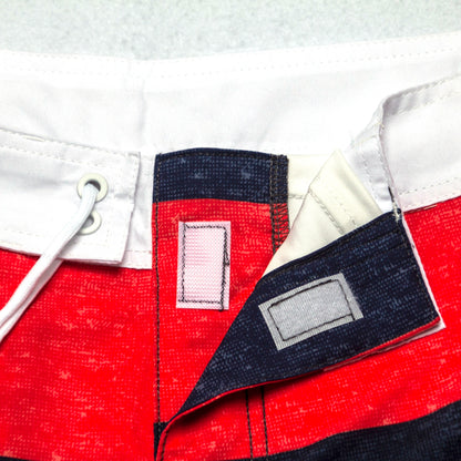 Men's Summer Beach Shorts - In Stock | 4-Way Stretch, Solid & Minimalist | Quick-Drying, Water-Resistant, Sun-Protective & Breathable | Customizable Logo | Athletic Style