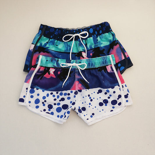 Women's Beach Shorts - In Stock | Minimalist & Sexy | Quick-Drying, Breathable, 4-Way Stretch Fabric | Elastic Waist with Drawstring | Slimming & Versatile