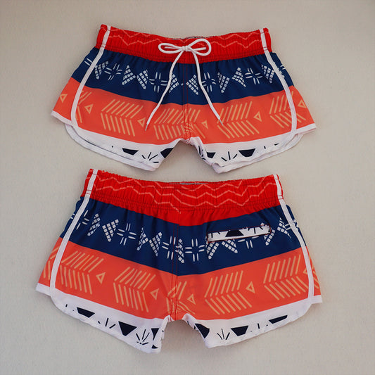 Women's Beach Shorts - In Stock | Minimalist & Sexy | Quick-Drying, Breathable, 4-Way Stretch Fabric | Elastic Waist with Drawstring | Slimming & Versatile