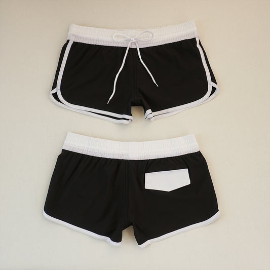 Women's Beach Shorts - In Stock | Minimalist & Sexy | Quick-Drying, Breathable, 4-Way Stretch Fabric | Elastic Waist with Drawstring | Slimming & Versatile