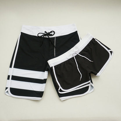Women's Beach Shorts - In Stock | Minimalist & Sexy | Quick-Drying, Breathable, 4-Way Stretch Fabric | Elastic Waist with Drawstring | Slimming & Versatile