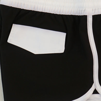 Women's Beach Shorts - In Stock | Minimalist & Sexy | Quick-Drying, Breathable, 4-Way Stretch Fabric | Elastic Waist with Drawstring | Slimming & Versatile