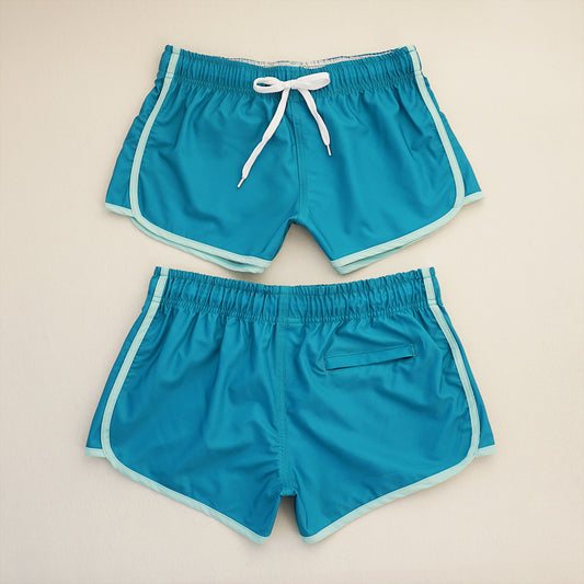 Women's Beach Shorts - In Stock | Minimalist & Sexy | Quick-Drying, Breathable, 4-Way Stretch Fabric | Elastic Waist with Drawstring | Slimming & Versatile
