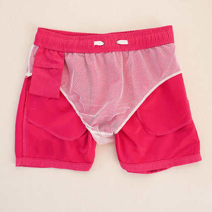 Men's Summer 3-Inch Shorts - In Stock | Quick-Dry Fabric, Ultra-Fast Drying | Elastic Waistband with Built-in Mesh Liner | Suitable for Sports & Swimming | Multi-Functional