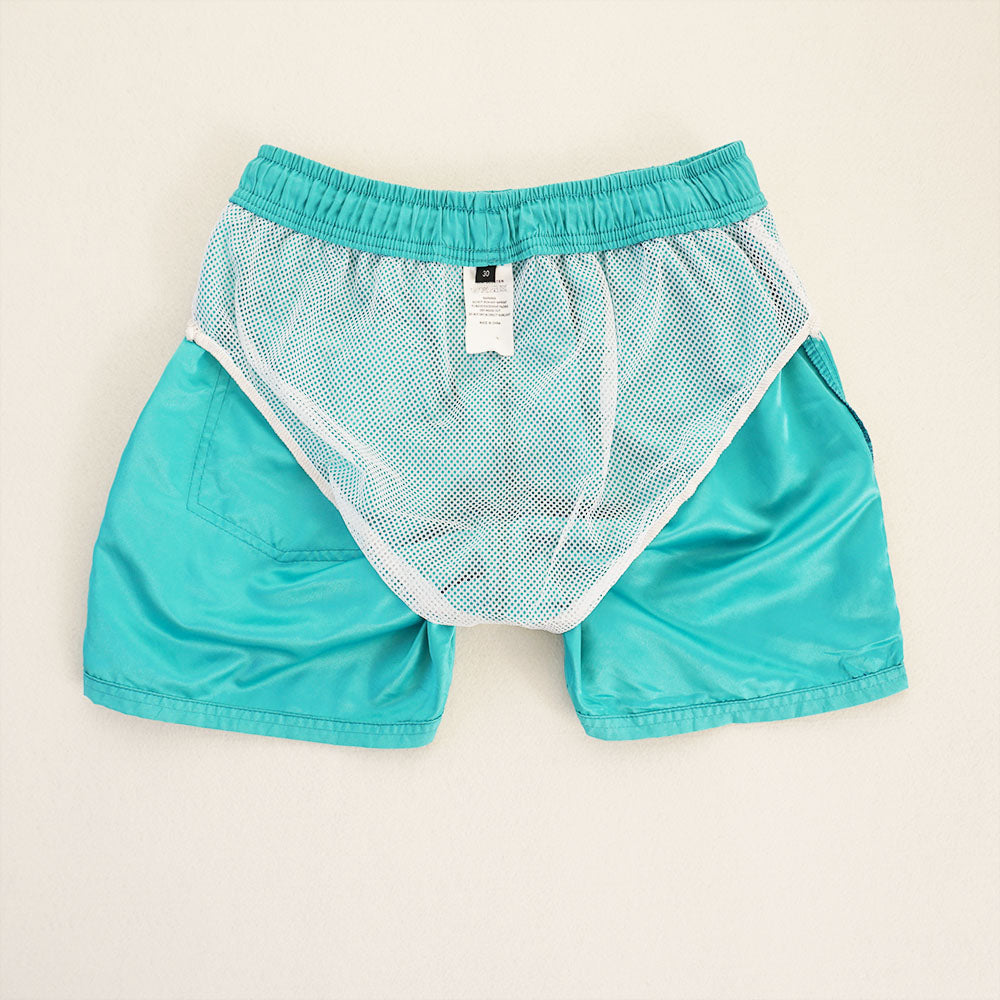 Men's Summer 3-Inch Shorts - In Stock | Quick-Dry Fabric, Ultra-Fast Drying | Elastic Waistband with Built-in Mesh Liner | Suitable for Sports & Swimming | Multi-Functional