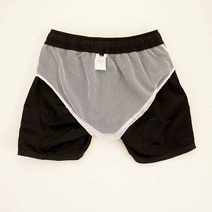 Men's Summer 3-Inch Shorts - In Stock | Quick-Dry Fabric, Ultra-Fast Drying | Elastic Waistband with Built-in Mesh Liner | Suitable for Sports & Swimming | Multi-Functional