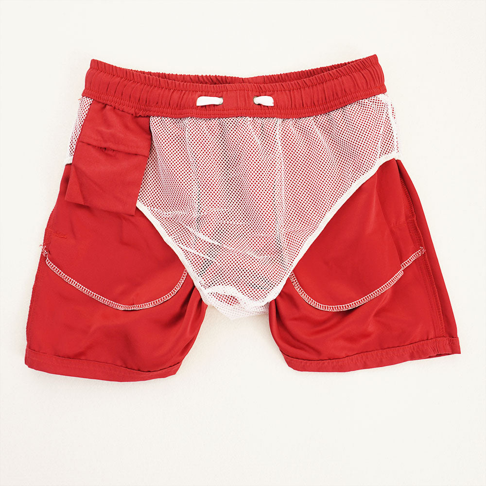 Men's Summer 3-Inch Shorts - In Stock | Quick-Dry Fabric, Ultra-Fast Drying | Elastic Waistband with Built-in Mesh Liner | Suitable for Sports & Swimming | Multi-Functional