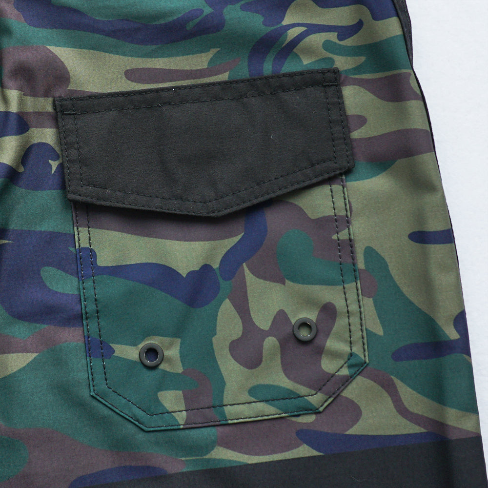 Men's Beach Shorts - In Stock | 4-Way Stretch Fabric, Digital Printing | Quick-Drying, Breathable, Water-Resistant & Sun-Protective | Cool Touch & Drape | Comfort-Focused