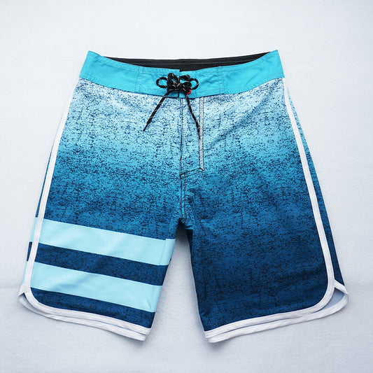 Men's Beach Shorts - In Stock | 4-Way Stretch Fabric, Digital Printing | Quick-Drying, Breathable, Water-Resistant & Sun-Protective | Cool Touch & Drape | Comfort-Focused