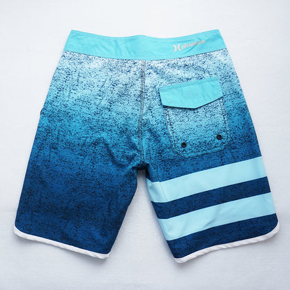 Men's Beach Shorts - In Stock | 4-Way Stretch Fabric, Digital Printing | Quick-Drying, Breathable, Water-Resistant & Sun-Protective | Cool Touch & Drape | Comfort-Focused