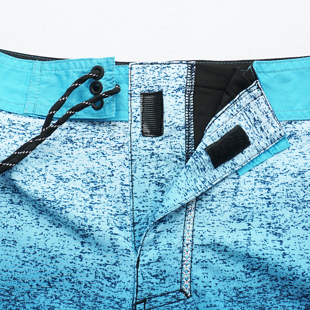 Men's Beach Shorts - In Stock | 4-Way Stretch Fabric, Digital Printing | Quick-Drying, Breathable, Water-Resistant & Sun-Protective | Cool Touch & Drape | Comfort-Focused