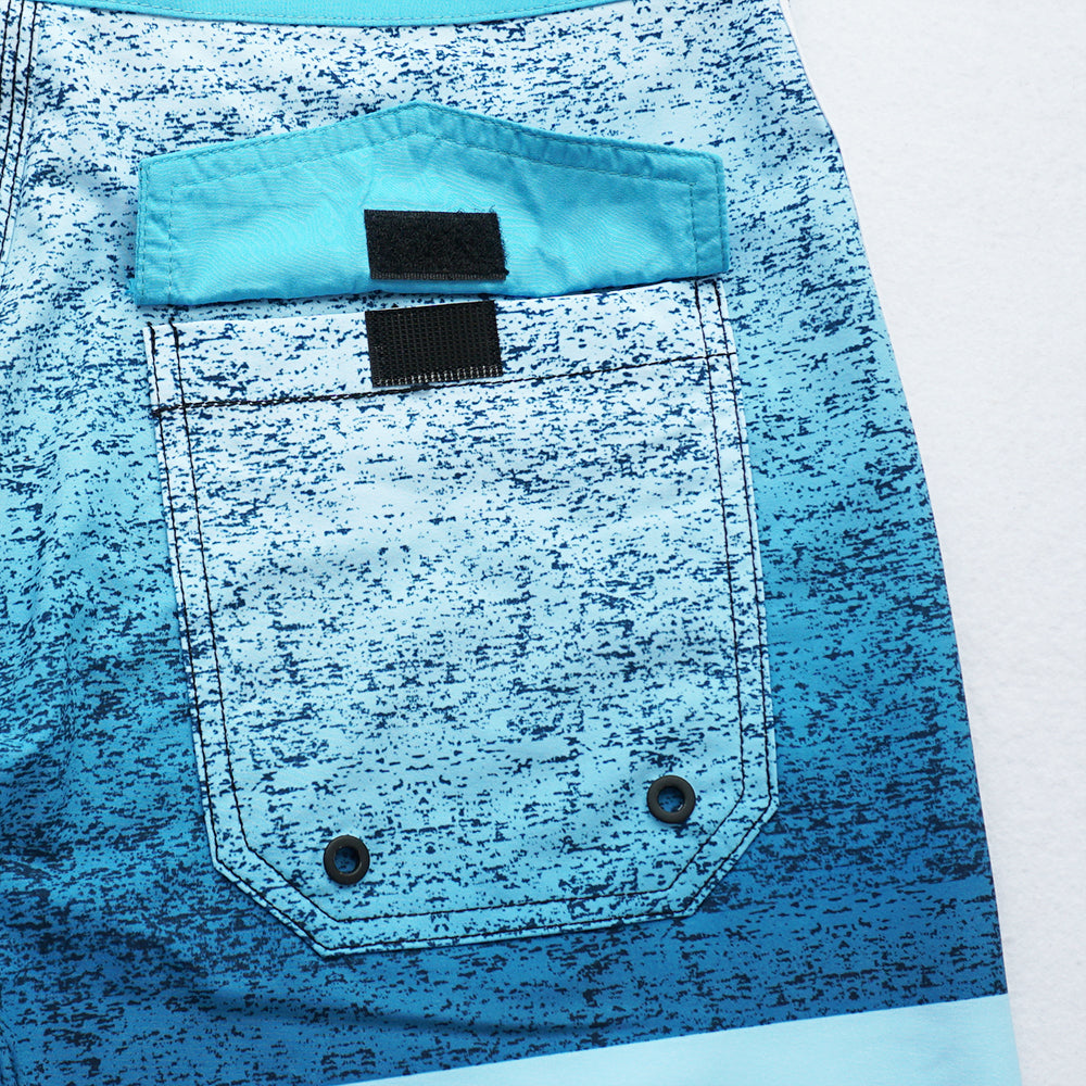 Men's Beach Shorts - In Stock | 4-Way Stretch Fabric, Digital Printing | Quick-Drying, Breathable, Water-Resistant & Sun-Protective | Cool Touch & Drape | Comfort-Focused