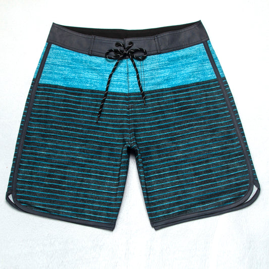 Men's Beach Shorts - In Stock | 4-Way Stretch Fabric, Digital Printing | Quick-Drying, Breathable, Water-Resistant & Sun-Protective | Cool Touch & Drape | Comfort-Focused