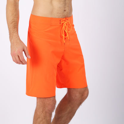 Men's Summer Beach Shorts - In Stock | 4-Way Stretch, Solid & Minimalist | Quick-Drying, Water-Resistant, Sun-Protective & Breathable | Customizable Logo | Athletic Style