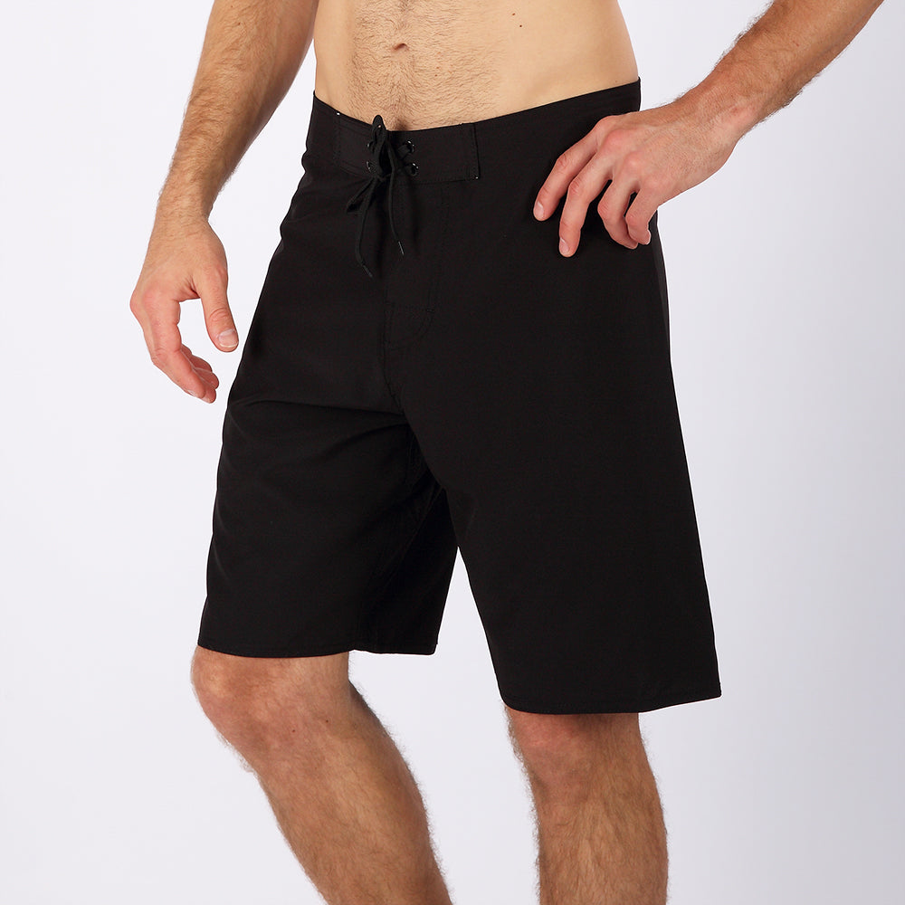 Men's Summer Beach Shorts - In Stock | 4-Way Stretch, Solid & Minimalist | Quick-Drying, Water-Resistant, Sun-Protective & Breathable | Customizable Logo | Athletic Style