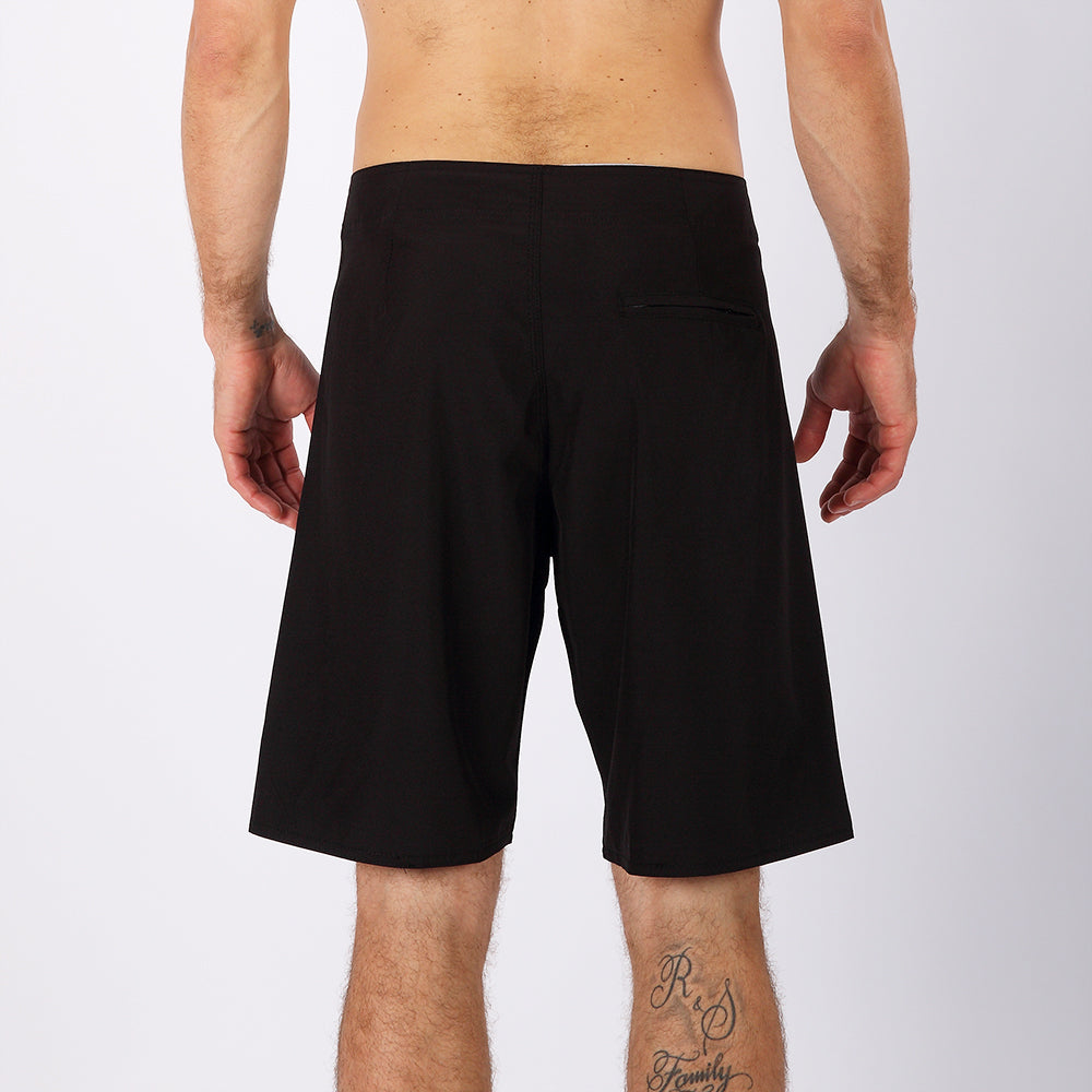 Men's Summer Beach Shorts - In Stock | 4-Way Stretch, Solid & Minimalist | Quick-Drying, Water-Resistant, Sun-Protective & Breathable | Customizable Logo | Athletic Style