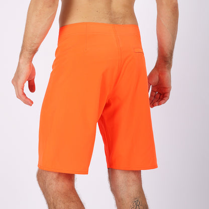 Men's Summer Beach Shorts - In Stock | 4-Way Stretch, Solid & Minimalist | Quick-Drying, Water-Resistant, Sun-Protective & Breathable | Customizable Logo | Athletic Style