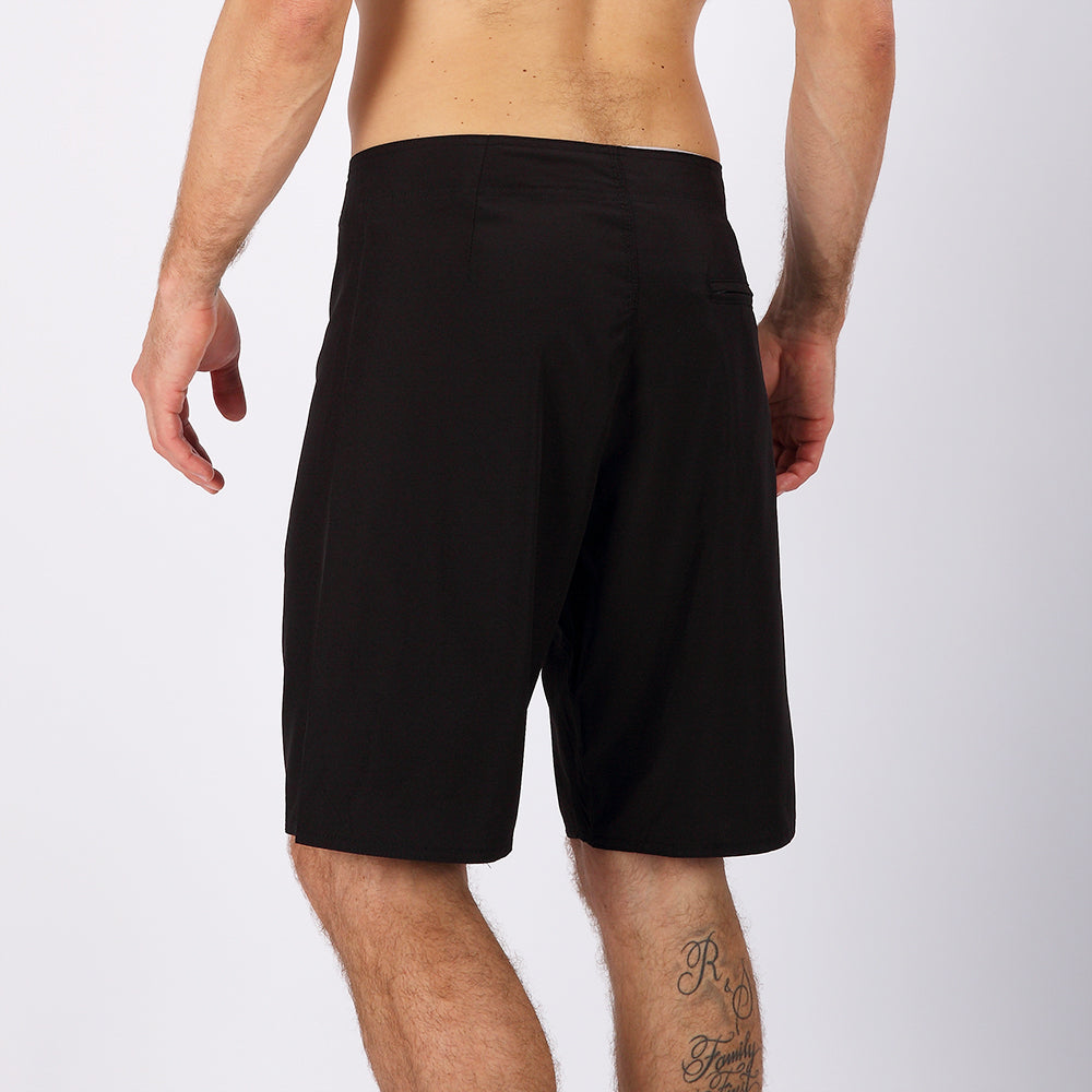 Men's Summer Beach Shorts - In Stock | 4-Way Stretch, Solid & Minimalist | Quick-Drying, Water-Resistant, Sun-Protective & Breathable | Customizable Logo | Athletic Style