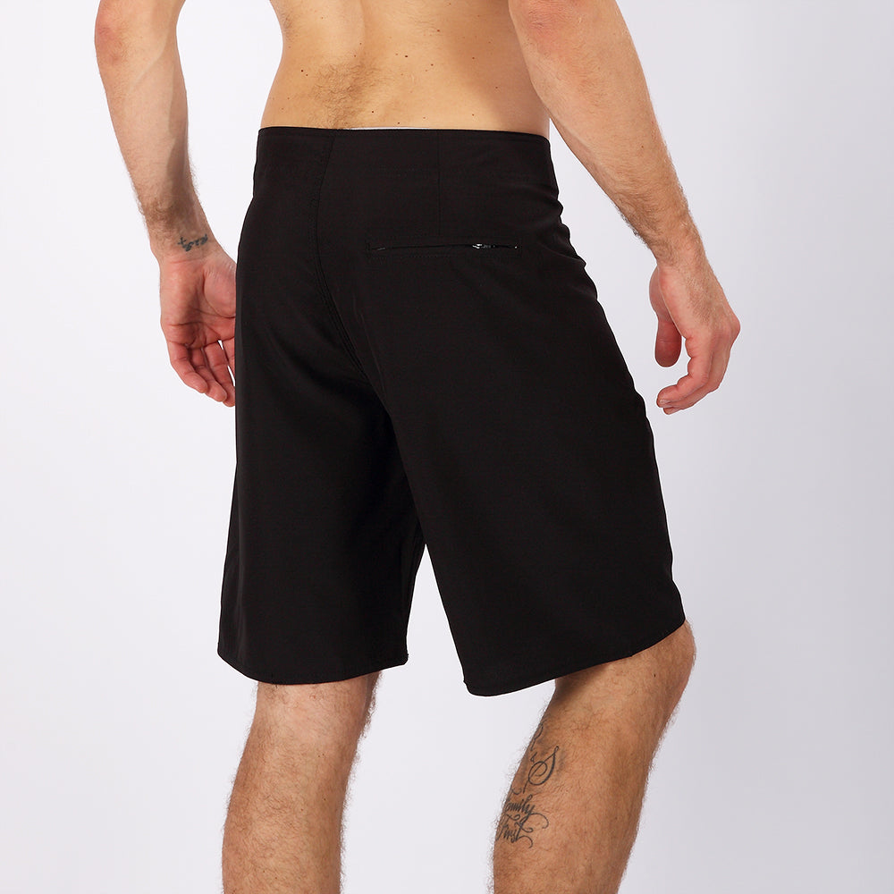 Men's Summer Beach Shorts - In Stock | 4-Way Stretch, Solid & Minimalist | Quick-Drying, Water-Resistant, Sun-Protective & Breathable | Customizable Logo | Athletic Style