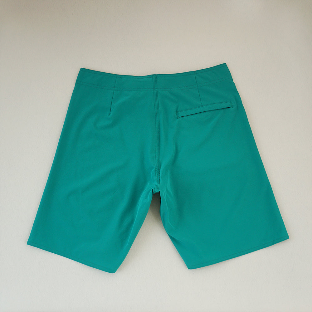 Men's Summer Beach Shorts - In Stock | 4-Way Stretch, Solid & Minimalist | Quick-Drying, Water-Resistant, Sun-Protective & Breathable | Customizable Logo | Athletic Style