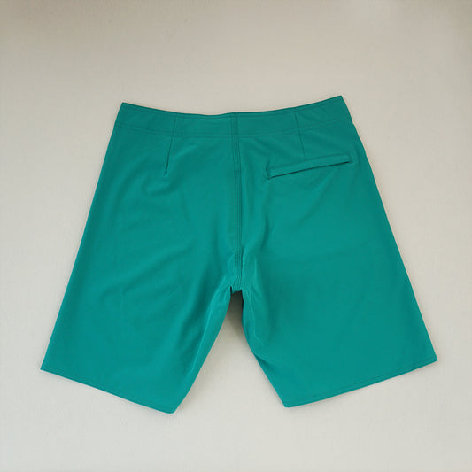 Men's Summer Beach Shorts - In Stock | 4-Way Stretch, Solid & Minimalist | Quick-Drying, Water-Resistant, Sun-Protective & Breathable | Customizable Logo | Athletic Style