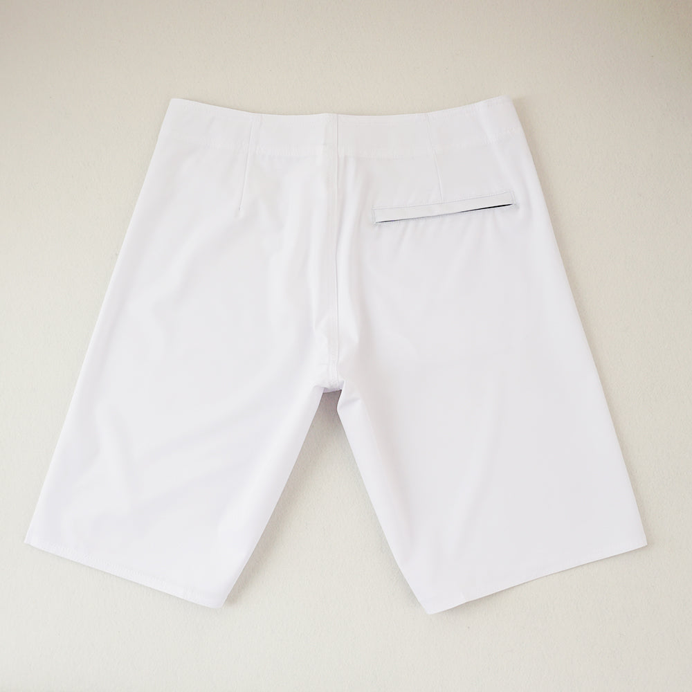 Men's Summer Beach Shorts - In Stock | 4-Way Stretch, Solid & Minimalist | Quick-Drying, Water-Resistant, Sun-Protective & Breathable | Customizable Logo | Athletic Style