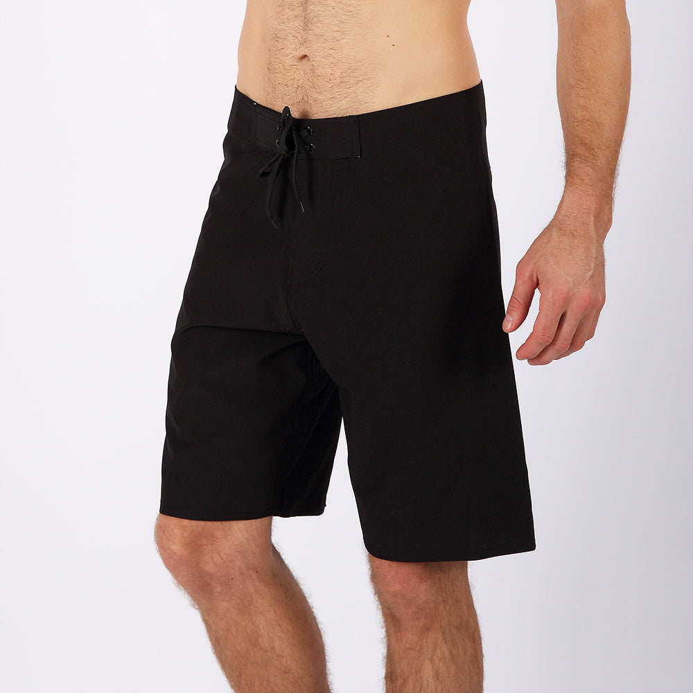 Men's Summer Beach Shorts - In Stock | 4-Way Stretch, Solid & Minimalist | Quick-Drying, Water-Resistant, Sun-Protective & Breathable | Customizable Logo | Athletic Style