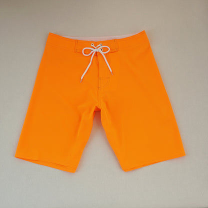 Men's Summer Beach Shorts - In Stock | 4-Way Stretch, Solid & Minimalist | Quick-Drying, Water-Resistant, Sun-Protective & Breathable | Customizable Logo | Athletic Style