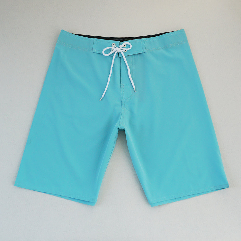 Men's Summer Beach Shorts - In Stock | 4-Way Stretch, Solid & Minimalist | Quick-Drying, Water-Resistant, Sun-Protective & Breathable | Customizable Logo | Athletic Style