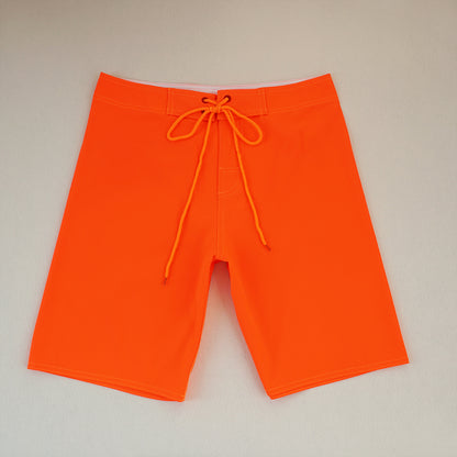 Men's Summer Beach Shorts - In Stock | 4-Way Stretch, Solid & Minimalist | Quick-Drying, Water-Resistant, Sun-Protective & Breathable | Customizable Logo | Athletic Style