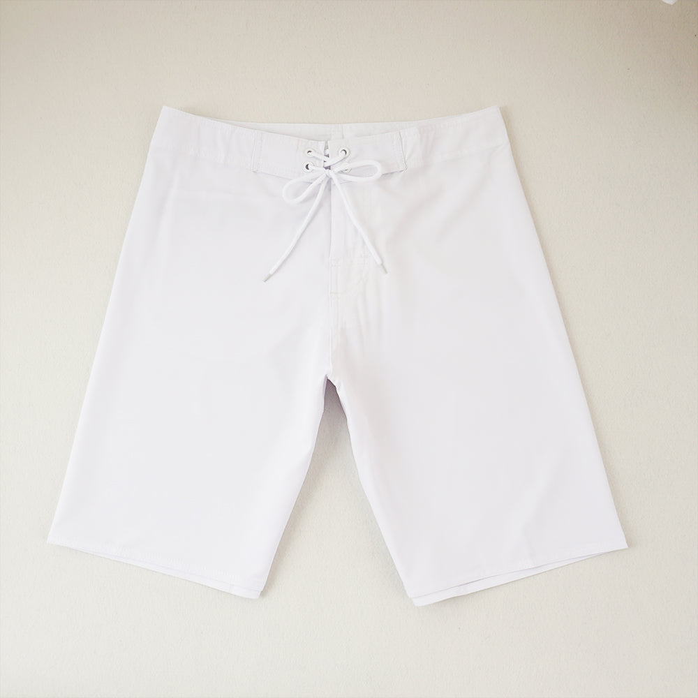 Men's Summer Beach Shorts - In Stock | 4-Way Stretch, Solid & Minimalist | Quick-Drying, Water-Resistant, Sun-Protective & Breathable | Customizable Logo | Athletic Style